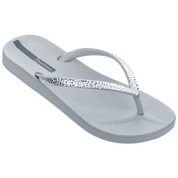 Ipanema Flip Flops Women Mesh Silver 782690DJC Ireland